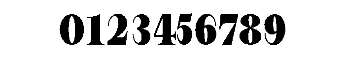 New Novaryn Bold Condensed Font OTHER CHARS