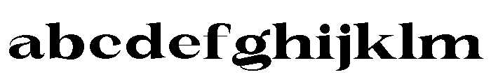 New Novaryn Bold Expanded FONT