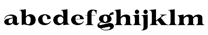New Novaryn Bold Semi Expanded FONT