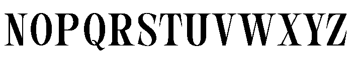 New Novaryn Condensed Font UPPERCASE