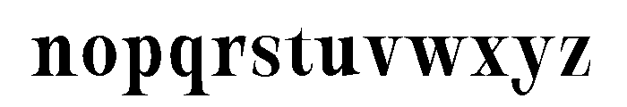 New Novaryn Condensed Font LOWERCASE