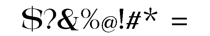 New Novaryn Expanded Font OTHER CHARS