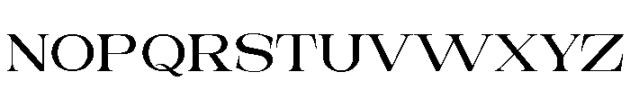 New Novaryn Expanded Font UPPERCASE