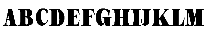 New Novaryn ExtBd Cond Font UPPERCASE