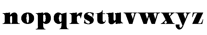 New Novaryn ExtBd Cond Font LOWERCASE