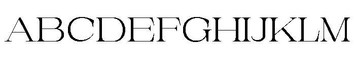 New Novaryn ExtLt Exp Font UPPERCASE