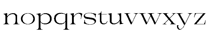 New Novaryn ExtLt Exp Font LOWERCASE