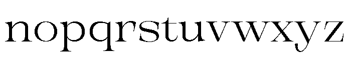 New Novaryn ExtLt SemExp Font LOWERCASE