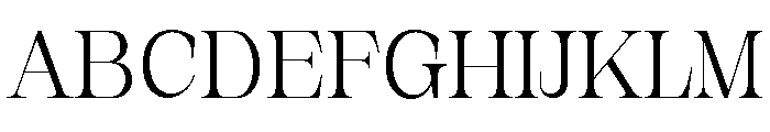 New Novaryn Extra Light Font UPPERCASE
