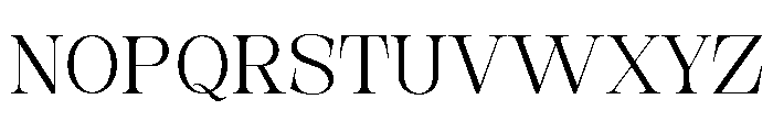New Novaryn Extra Light Font UPPERCASE