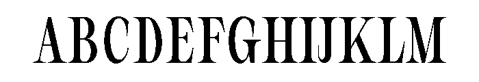 New Novaryn Light Condensed Font UPPERCASE