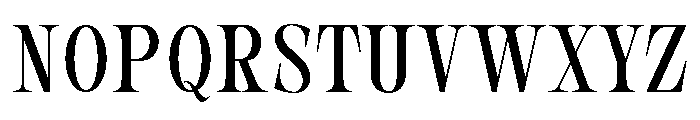 New Novaryn Light Condensed Font UPPERCASE