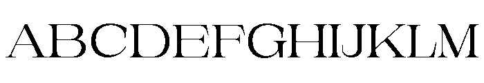 New Novaryn Light Expanded Font UPPERCASE