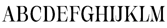 New Novaryn Light SemiCond Font UPPERCASE