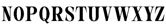 New Novaryn Medium Condensed Font UPPERCASE
