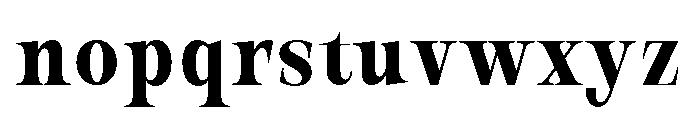 New Novaryn Medium Condensed Font LOWERCASE