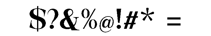New Novaryn Medium Font OTHER CHARS