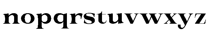 New Novaryn SemBd SemExp Font LOWERCASE