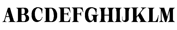 New Novaryn SemBd SemiCond Font UPPERCASE