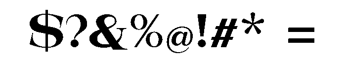 New Novaryn Semi Bold Expanded Font OTHER CHARS