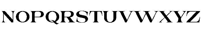 New Novaryn Semi Bold Expanded Font UPPERCASE