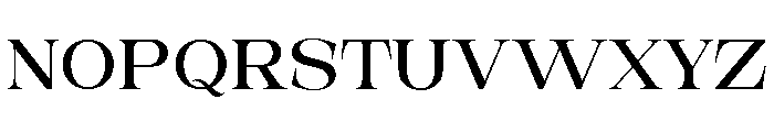 New Novaryn Semi Expanded Font UPPERCASE
