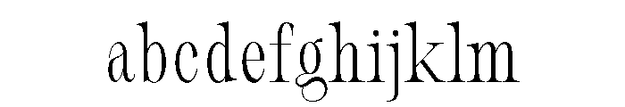 New Novaryn Thin Condensed FONT
