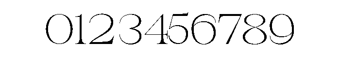 New Novaryn Thin Expanded Font OTHER CHARS