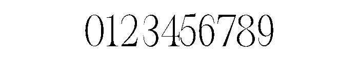 New Novaryn Thin Semi Condensed Font OTHER CHARS