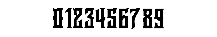 New Rocker Font OTHER CHARS