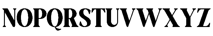 New Shuffle Bold Font UPPERCASE