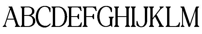 New Shuffle Extra Light Font UPPERCASE