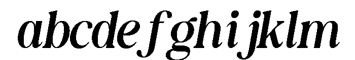 New Shuffle Italic ExtLt Ita FONT