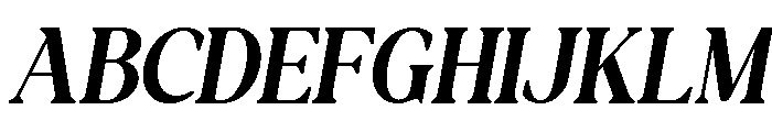 New Shuffle Italic Italic Font UPPERCASE