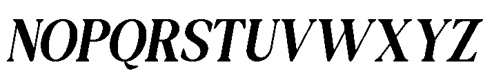 New Shuffle Italic Italic Font UPPERCASE