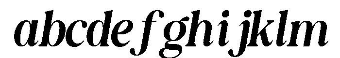 New Shuffle Italic Light Italic FONT