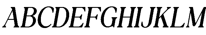 New Shuffle Italic Thin Italic Font UPPERCASE