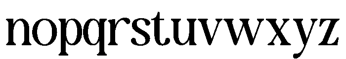 New Shuffle Light Font LOWERCASE