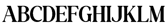 New Shuffle Medium Font UPPERCASE