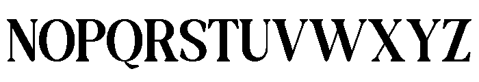 New Shuffle Medium Font UPPERCASE