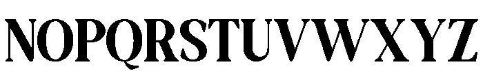 New Shuffle Semi Bold Font UPPERCASE