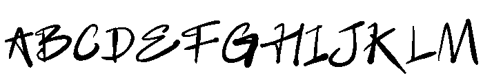 New Siqon Font UPPERCASE