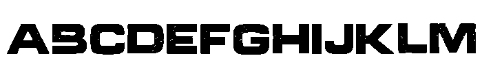 New Sport Padel Regular Font UPPERCASE
