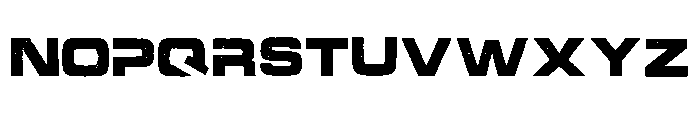 New Sport Padel Regular Font LOWERCASE
