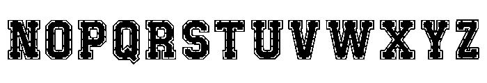 New Teacher Regular Font UPPERCASE