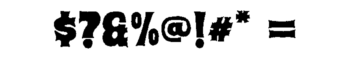 New Tone Regular Font OTHER CHARS