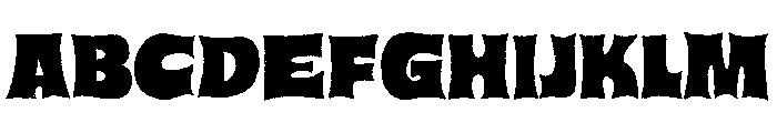 New Tone Regular Font UPPERCASE