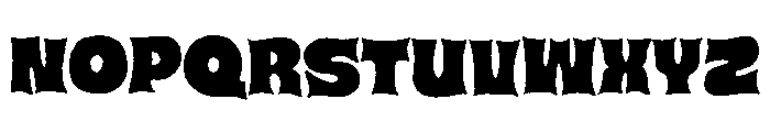 New Tone Regular Font UPPERCASE