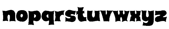 New Tone Regular Font LOWERCASE