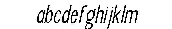 New Trusty ExtLt Cond Ita FONT